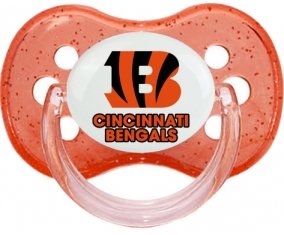 Cincinnati Bengals Sucette Cerise Rouge à paillette