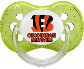 Cincinnati Bengals Sucette Cerise Vert à paillette