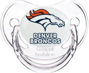 Denver Broncos Tétine Physiologique Transparent classique