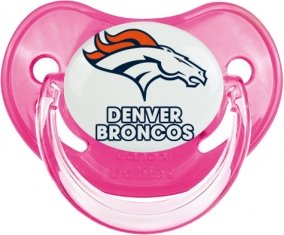 Denver Broncos Tétine Physiologique Rose classique