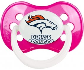 Denver Broncos Sucete Anatomique Rose foncé classique