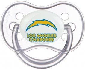 Los Angeles Chargers Tétine Anatomique Transparente classique