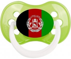 Drapeau Afghanistan Sucete Anatomique Vert classique