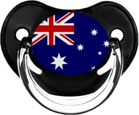 Drapeau Australie Sucete Physiologique Noir classique