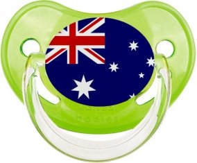 Drapeau Australie Sucete Physiologique Vert classique