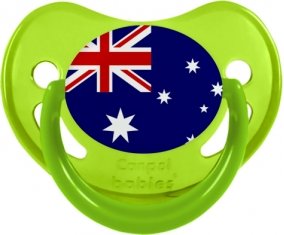 Drapeau Australie Sucete Physiologique Vert phosphorescente