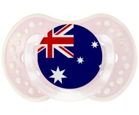 Drapeau Australie Tétine LOVI Dynamic Retro-rose-tendre classique