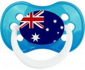 Drapeau Australie Sucette Anatomique Cyan classique