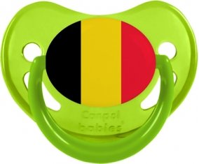 Drapeau Belgique Sucete Physiologique Vert phosphorescente