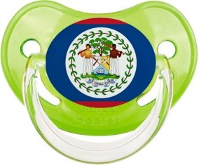 Drapeau Belize Sucette Physiologique Vert classique