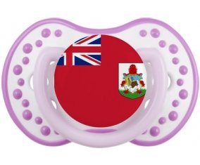 Drapeau Bermudes Sucete LOVI Dynamic Blanc-mauve classique