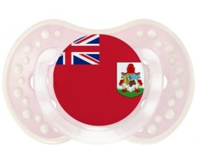 Drapeau Bermudes Sucete LOVI Dynamic Retro-rose-tendre classique