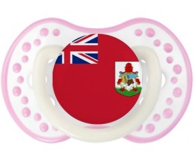 Drapeau Bermudes Sucete LOVI Dynamic Blanc-rose phosphorescente