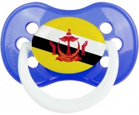 Drapeau Brunei Darussalam Sucette Anatomique Bleu classique