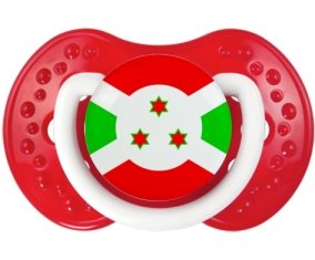 Drapeau Burundi Sucete LOVI Dynamic Blanc-rouge classique