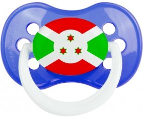 Drapeau Burundi : Sucette Anatomique personnalisée