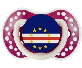 Drapeau Cap-Vert Tétine LOVI Dynamic Fuchsia phosphorescente