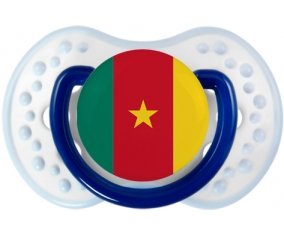 Drapeau Cameroun Sucette LOVI Dynamic Marine-blanc-bleu classique