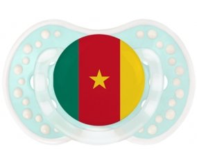 Drapeau Cameroun Sucette LOVI Dynamic Retro-turquoise-lagon classique