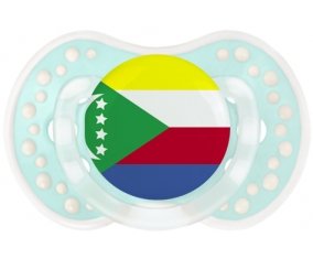 Drapeau Comores Tétine LOVI Dynamic Retro-turquoise-lagon classique