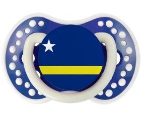 Drapeau Curacao Sucette LOVI Dynamic Bleu-marine phosphorescente