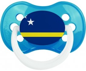 Drapeau Curacao Sucette Anatomique Cyan classique