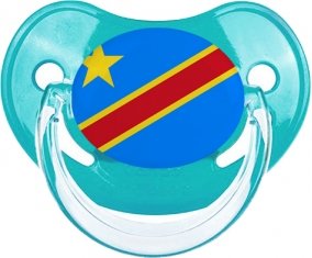 Drapeau République Démocratique du Congo : Sucette Physiologique personnalisée