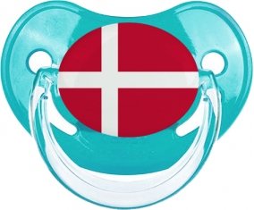 Drapeau Danemark : Sucette Physiologique personnalisée