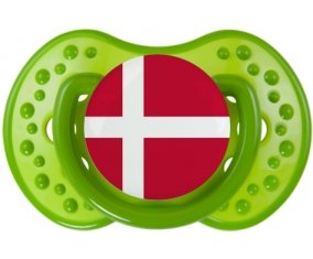 Drapeau Danemark : Sucette LOVI Dynamic personnalisée