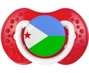 Drapeau Djibouti Sucete LOVI Dynamic Blanc-rouge classique