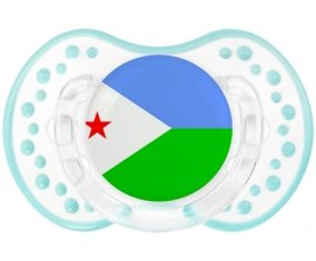 Drapeau Djibouti Sucete LOVI Dynamic Retro-blanc-lagon classique