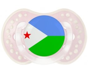 Drapeau Djibouti Sucete LOVI Dynamic Retro-rose-tendre classique