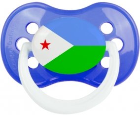 Drapeau Djibouti Sucete Anatomique Bleu classique