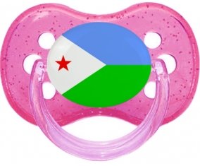 Drapeau Djibouti Sucete Cerise Rose à paillette