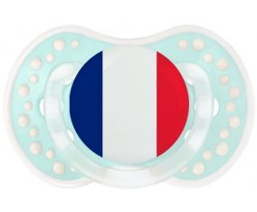 Drapeau France Tétine LOVI Dynamic Retro-turquoise-lagon classique