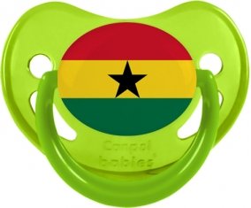 Drapeau Ghana Sucete Physiologique Vert phosphorescente