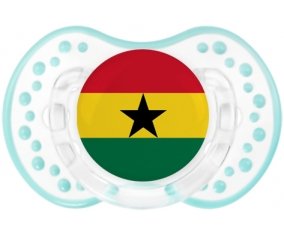 Drapeau Ghana Tétine LOVI Dynamic Retro-blanc-lagon classique