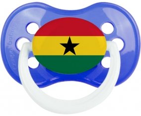 Drapeau Ghana Sucette Anatomique Bleu classique