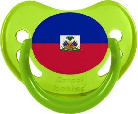 Drapeau Haïti Sucete Physiologique Vert phosphorescente