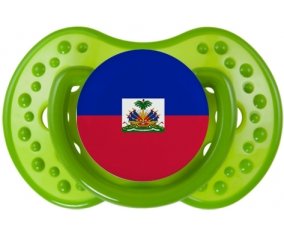 Drapeau Haïti : Tétine LOVI Dynamic personnalisée