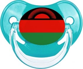 Drapeau Malawi Tétine Physiologique Bleue classique