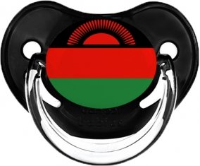 Drapeau Malawi Tétine Physiologique Noir classique