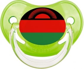 Drapeau Malawi Tétine Physiologique Vert classique
