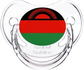 Drapeau Malawi Tétine Physiologique Transparent classique