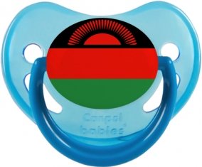 Drapeau Malawi Tétine Physiologique Bleue phosphorescente