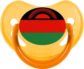 Drapeau Malawi Tétine Physiologique Jaune phosphorescente