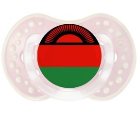 Drapeau Malawi Sucete LOVI Dynamic Retro-rose-tendre classique