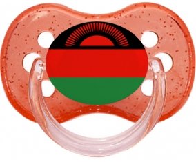 Drapeau Malawi Sucete Cerise Rouge à paillette