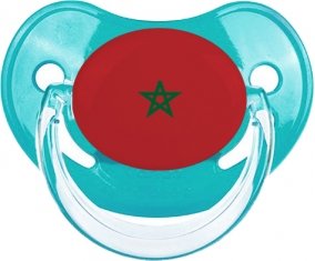 Drapeau Maroc : Sucette Physiologique personnalisée