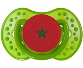 Drapeau Maroc : Sucette LOVI Dynamic personnalisée